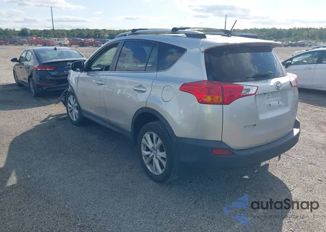 2014 Toyota Rav4 Limited from USA, damaged, VIN 2T3DFREV6EW198708